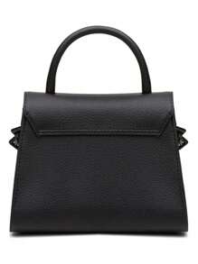 Women's Chain Shoulder And Hand Bag - Black - View 4