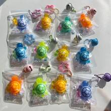 2/10pcs. Turtle Resin Pendant Glow-In-The-Dark Turtle Popular Blind Bag Resin Pendant Turtle Bag Key Chain Couple