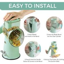 Cheese Graters - Mint Green - View 6