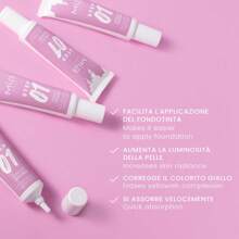 MIA MAKEUP Step 1 Violet Primer - Base viso neutralizzante anti-giallo - Viola - Visualizzare 2