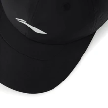 LI-NING Unisex Reflective Sun Protection Running Baseball Cap, AMYV073, Official Store - Black - View 6
