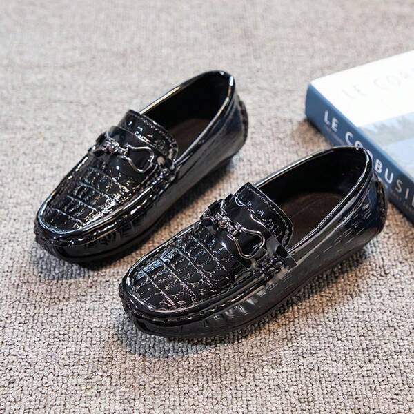 Toddler/Baby' Summer Slip-On Loafers Shoes, New 2025 Model, British Style Small Leather Shoes, For Bigger Kids