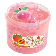 2.37oz Conjunto de Limo Cristalino Crocante - Sabores de Melancia, Pêssego, Abacate e Abacaxi, Argila de Gelatina Macia Não Grudenta para Festa, Presente de Natal e Aniversário, Brinquedo Anti-Estresse, Prêmios para Sala de Aula Fundamental