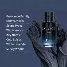5X Dior Sauvage Parfum Mini Splash  For Men , (10ml/ 0.34 Fl.Oz),Travel Size,[ Perfect For Use On The Road] - Parfum 50ML(10ML*5件) - 查看 4