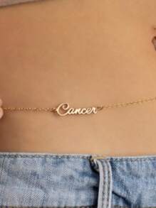 Cadena de cintura personalizada con nombre de acero inoxidable para mujeres, cadena de Body sexy, circunferencia de cintura de 70 cm, joyería de Body personalizada, capa de cadena de vestidos de cintura, mejor regalo para la dama de honor, boda, mejor amiga
