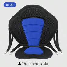 1 pièce Dossier de siège de kayak de luxe, accessoire de siège gonflable réglable pour bateau, kayak, planche de surf, soutien lombaire confortable, unisexe