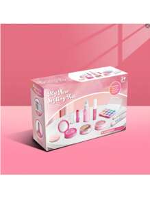 10pcs Realistic Makeup Toy Set, Girls Cosmetic Play Set, Powder-Free, Non-Applicative, Parent-Child Interactive Game, Random Colors, Back To School Gift, Christmas Gift, Girls Gift