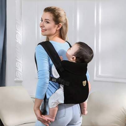 1pc Multifunctional Breathable Baby Carrier, All-Season Use, Detachable Design, Ergonomic, Convenient For Outdoor, Perfect Baby Shower Gift