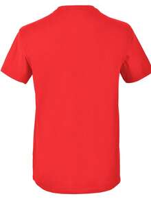 Alfa Romeo Men's Round Neck Cotton T-Shirt - Red - View 3