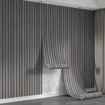 1 Roll, Detachable Imitation Wood Striped Wallpaper, Self-Adhesive Waterproof Vinyl, Detachable Wallpaper, Decorative Wall Painting, Suitable For Living Room, Bedroom, Home Decoration, Etc. Gifts Birthday Graduation Room Decor Wall Decor Bathroom Decor Bedroom Decor Room Decoration Stuff Living Room Decor House Decor Home Decor Living Room Wall Art Wall Paper Stickers Wall Stickers Wall Sticker