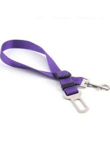 Pet Car Seat Belt Traction Clip Safety Bar Traction Retractable Leash Cat Dog Seat Belt Dog Collar Dog Accessories Car Seat Belt Nylon Seat Heavy Duty Durable Dog Car Seat Belt - Ensure Your Dog Or Cat Is Safe And Secure While Driving,Dog Seatbelt,Dog Car Seat