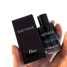 Dior Sauvage Parfum Mini Splash Eau De Toilette  Perfume  For Men Mini EDT Splash, (10ml/ 0.34 Fl.Oz),Travel Size,[ Perfect For Use On The Road] - EDT - 查看 5