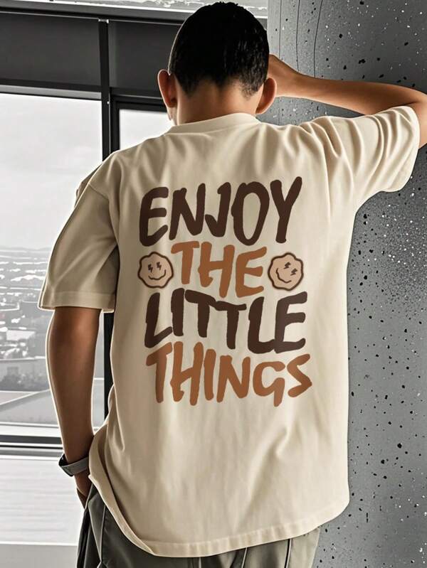 1pc Boys' Casual Lightning Smiling Face Print Round Neck Short Sleeve T-Shirt, Summer Student Wear - Perfect For Young Hobbyists Who Want To Stand Out