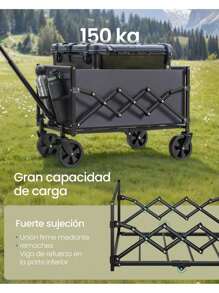 SONGMICS Garden Carts - Màu xám đen - Xem 2