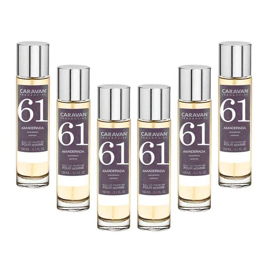 Caravan FRAGANCIAS Set de 6 frascos Perfume de hombre Nº61, de 150 ml. Envío gratis en 24/72h - Marrón - Ver 1