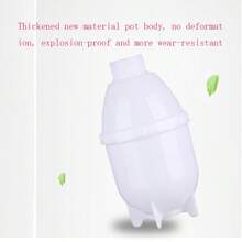 1pc Plastic Pressurized Mist Sprayer Handheld Garden Watering Can, White Spray Bottle Pressure Sprayer