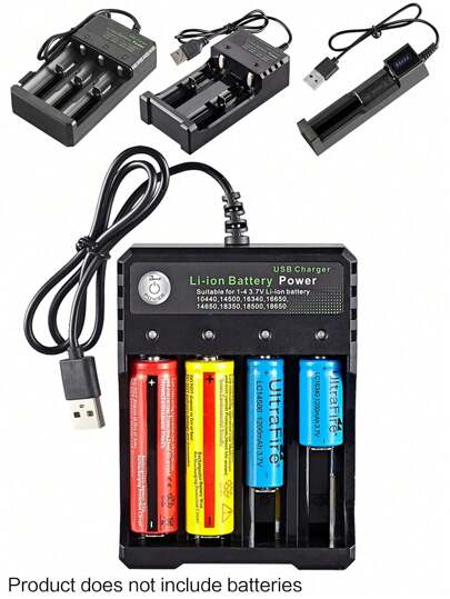 可拆卸4节18650电池盒，小容量移动电源套装，免焊便携式移动电源套装