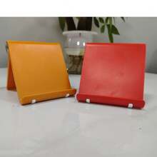 1pc Multi-Color ABS Creative Phone & Tablet Holder, Simple Foldable Portable Design, Suitable For Office, Living Room And Other Scenarios