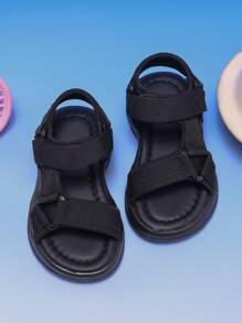 1 paire de sandales d'été antidérapantes et anti-coups de pied pour enfants