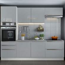 MADESA Baker's Racks - White and Gray - View 1
