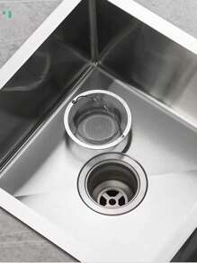 5 Kitchen Sink Filter Handle, RV Kitchen Sink, Sink Waste Filter, Stainless Steel Sink Dishwasher Hopper, Restaurant Sink Filter, Stainless Steel Kitchen Sink Filter Drain Filter Plug Waste Collector Tool