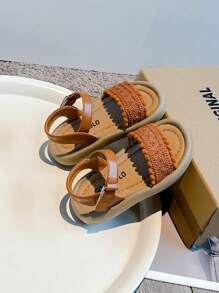 Summer New Girls Sandals Children Princess Soft Sole Baby Casual Beach Shoes