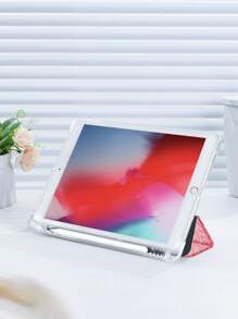 猎豹，豹纹粉红斑点豹纹平板保护壳，兼容 iPad 10.2 英寸、iPad Pro 11 2021/2020/10th Gen/Mini4/5/6、Galaxy Tab A8 10.5 英寸 2022、Matepad 10.4/Tab，带铅笔槽，防摔，平板电脑支架保护套