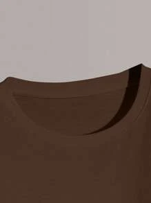 Men's Casual Slogan & Car Graphic Print Short Sleeve Round Neck T-Shirt, Suitable For Commuting, Summer