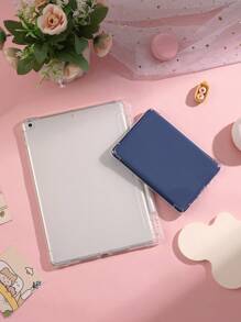 1 个透明平板电脑保护套，兼容 iPad 第 10 代、iPad 10.2/10.5 英寸、Mini 4/Mini 5/Mini 6/9.7 英寸，还适用于 Tab A7 Lite 8.7 英寸、S6 Lite 10.4 英寸、S7/S8 11 英寸，带角气囊防摔设计，单手握持 - 彩色 - 查看 2