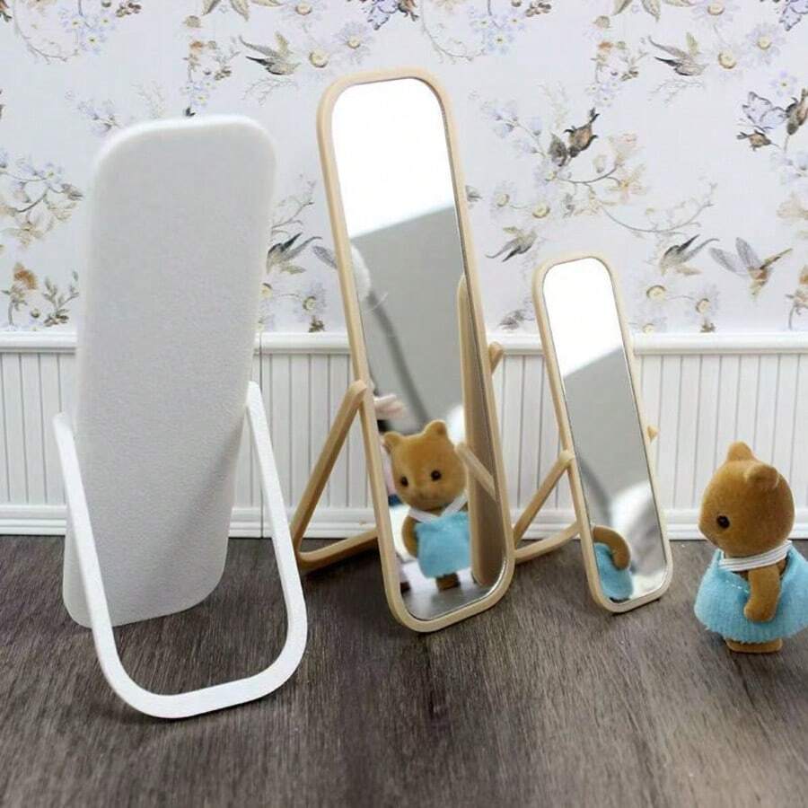 [Mirror Only] 1:12 Doll House Furniture Miniature Doll Full Body ...