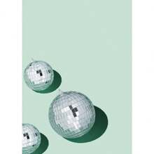 1pc Cherry Disco Ball Changes Fashionable Art Maximum Wall Bar Room Home Decoration Wall Cherry Pink Canvas Painting No Frame