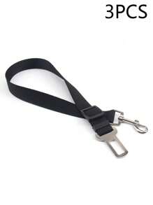 Pet Car Seat Belt Traction Clip Safety Bar Traction Retractable Leash Cat Dog Seat Belt Dog Collar Dog Accessories Car Seat Belt Nylon Seat Heavy Duty Durable Dog Car Seat Belt - Ensure Your Dog Or Cat Is Safe And Secure While Driving,Dog Seatbelt,Dog Car Seat