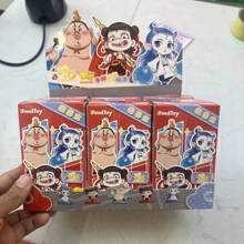 1pc Nezha 神秘盒子哪吒大闹天宫手办哪吒&敖丙玩偶哪吒玩偶摊位小玩偶 - 彩色 - 查看 3