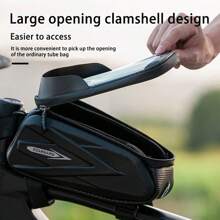 Bike Bags, Lightweight Bike Frame Bag, Waterproof Front Bike Phone Holder, Long Lasting Bicycle Top Bag, Bicycle Accessories For Mountain Bike, Road Bike