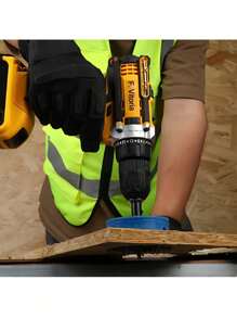 48V Drill Driver With 2 Batteries, Very Strong And Complete Case - Màu vàng - Xem 9