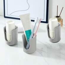 1pc/ Disposable Explosive Paper Cup Holder Paper Cup Holder Desktop Cup Holder Multi-Function Cup Organizer For Household Coffee Cup Holder Disposable Cup Holder Desktop Cup Holder Multi-Function Cup Organizer Home Bathroom Decor