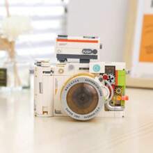 Retro Camera Handmade Decorative Display Stand Set, Fashion Collectible Ornament - White - View 10