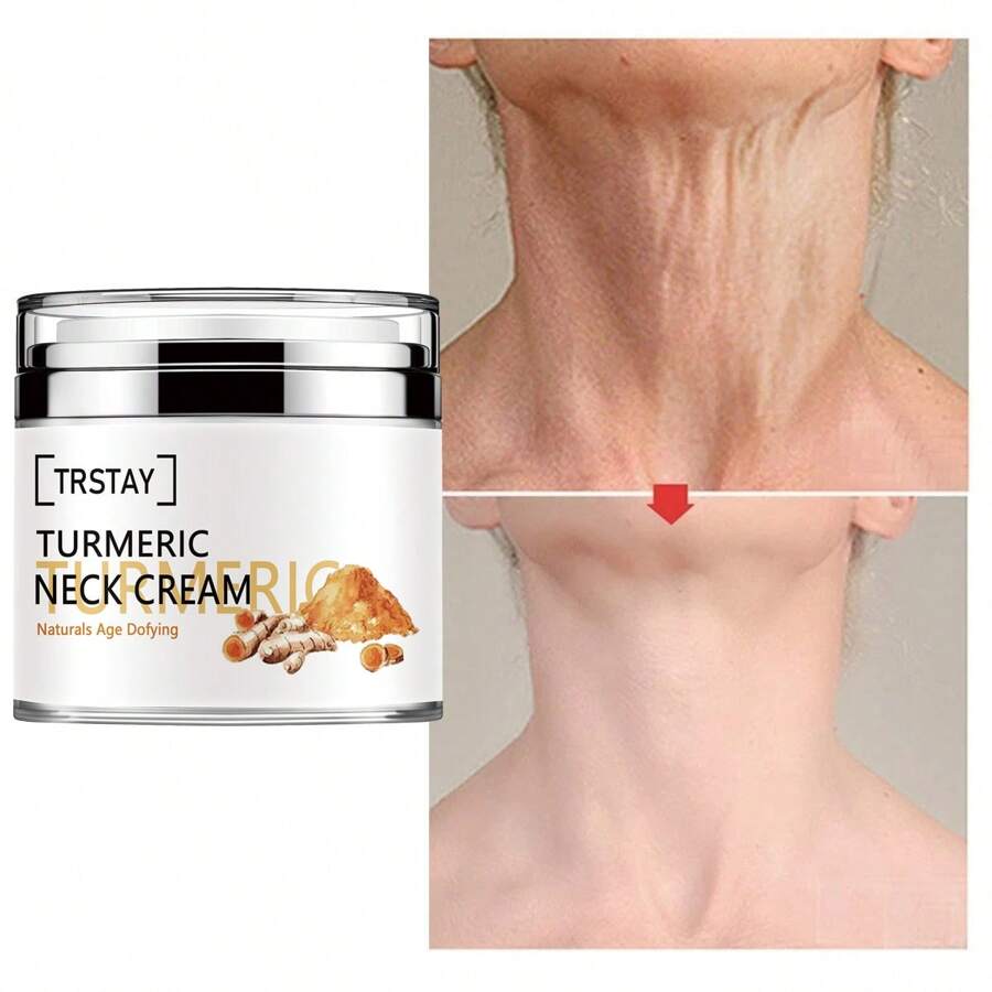 TRSTAY: Neck Cream Reduces Wrinkles And Fine Lines On The Neck, Reduces Double Chin, And Lifts Your Facial Contours. - Multicolor - View 1
