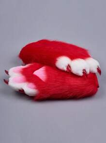 Cosplay Animal Cat Paw Prop, Wearable Furry Claws For Anime Convention, Adult Entertainment Accessories