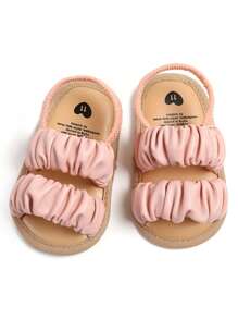 Infant Girls Sandals Summer Shoes Outdoor First Walker Toddler Girls Shoes For Summer - Pink - View 8
