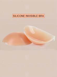 Silicone Comfort Invisible Breast Patch, Strapless, Reusable Invisible Trackless, Sweatproof And Easy To Wear Invisible Breast Patch Style Can Be Selected, Suitable For Fashion Wear, Dating, Seaside Play, Wedding, Salon Party