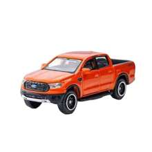 Burago Resmi Resmi Otentik 1: 64 Alloy Car Model Mercedes-Benz Cadillac Simulasi Koleksi Dekorasi Model Mobil Untuk Hadiah Ulang Tahun Natal Pria - 1:64 Ford RANGER Oranye - View 2