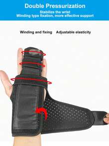 1pc Sports Palm Strap Splint Brace, Finger Support And Wrist Compression Gym Gym Wristbands Accessories
