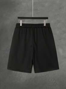 Men's 2pcs Sportswear Set Casual T-Shirt And Shorts Suit, Breathable Comfortable Summer Outfit For Young Student