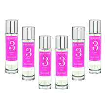 Caravan set di 6 flaconi di profumo da donna da 150 ml Nº1 dal delicato profumo orientale, Nº2 legnoso orientale, Nº3 fruttato, Nº5 note verdi, Nº7 agrumi, Nº8 floreale tenue, Nº9 agrumi, Nº21 fresco, Nº22 floreale tenue, Nº23 fruttato, Nº24 fruttato, Nº26 orientale legnoso, Nº27 orientale tenue, Nº28 orientale tenue, Nº29 floreale, Nº30 fruttato, Nº31 orientale tenue, Nº34 floreale, Nº35 citrico, Nº36 floreale orientale, Nº37 fruttato, Nº38 fruttato, Nº39 floreale, Nº42 floreale, Nº43 fruttato, Nº44 fruttato, Nº45 orientale, Nº46 orientale, Nº47 orientale legnoso, Nº48 floreale fruttato, Nº49 floreale, Nº50 floreale, Nº80 legnoso floreale, Nº81 orientale, Nº82 floreale fruttato, Nº85 orientale fruttato, 86 orientale, 87 floreale, 88 floreale. Consegna gratuita - Rosa - Visualizzare 1