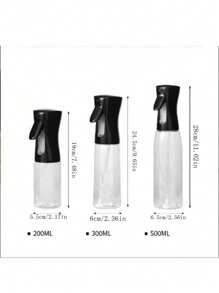1件 200/300ml 精準噴油瓶，適用於燒烤與烘焙 | 可均勻塗抹烤架與鍋具，適合低脂烹飪 | 耐熱PP材質，易於清洗 - 彩色 - 查看 9