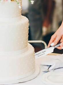 3 pezzi Personalizzato Set da taglio torta di nozze in acciaio inossidabile con coltello da torta, spatola da torta e confezione regalo, set di posate incise a laser personalizzato per matrimoni, compleanni, feste, San Valentino, anniversari, Ringraziamento, Natale e lauree, regali di compleanno per gli amanti delle torte, multifunzionale, regolabile, durevole, ornamentale, riutilizzabile, elegante, adorabile, di alta qualità, moderno, colorato, comodo, di stile, personalizzato, unico, regali ideali per lui, regali ideali per lei, fidanzato, fidanzata, papà, mamma, famiglia, amici, figlio, figlia, studenti, ufficio, sala da tè, scuola, casa, rinfrescante