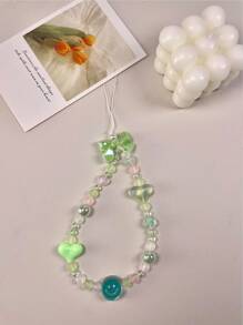 1pc Girl-Style Phone Case Chain, Versatile Bag Charm Accessory, Insect Pendant Chain For Girls - Multicolor - View 10