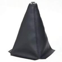 1 Pieza Funda universal para perilla de palanca de cambios de automóvil, Collar de palanca de cambios de PU, Funda para palanca de cambios manual/automática de automóvil - Resistente al agua y decorativa, Apta para la mayoría de automóviles manuales/automáticos y camiones