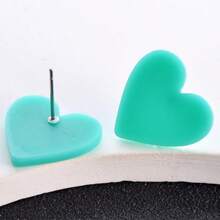 1 Pair Acrylic Premium Frosted Geometric Stud Earrings For Women, Holiday Party Wear Ear Jewelry - Round - View 54